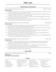 How to write a resume summary: 12 Nursing Resume Examples For 2021 Resume Worded Resume Worded