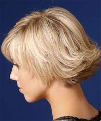 You will love getting ready to go out when you have hair this cute. Back View Of Flipped Hairstyle Medium Hair Styles Short Wavy Hair Hair Styles