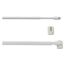 Stainless steel self adhesive wall towel hooks hanger holder bathroom kitchen pp. Evideco Self Adhesive Hooks Sash Rod Set Of 4 Curtain Rods Finials Home Garden