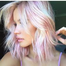 Subtle Pink Holographic Hair Hair Styles Hair Color Pastel
