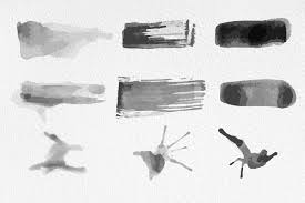 Von glitschka has created this free set of illustrator brushes and includes pen and ink brushes, a charcoal pencil brush, watercolor brushes and a wax crayon brush. 72 Watercolor Vector Brushes For Ai In Brushes On Yellow Images Creative Store