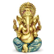 Your statue gold elephant stock images are ready. Ganesha Statue Elephant Hindu God Of Success Large 9 5 Inch Tall Resin Ganesh Idol Hand Painted In Gold Indian Decor Perfect Gift For Wedding And Diwali Decoration Buy Online In China At China Desertcart Com Productid