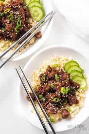 Find healthy, delicious diabetic ground beef recipes, from the food and nutrition experts at eatingwell. Easy Keto Korean Ground Beef Bowl Recipe Wholesome Yum