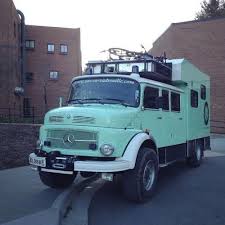 Rollerman1 Vintage Camper Expedition Truck Mercedes Camper