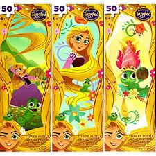 Trova una vasta selezione di puzzle disney a prezzi vantaggiosi su ebay. Buy Disney Rapunzels Adventure Tangled 50 Piece Tower Jigsaw Puzzle Set Of 3 Online In India B07k6mcbmc
