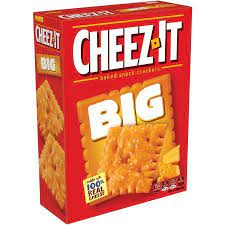 Cheez It Baked Snack Cheese Crackers Extra Big 11 7 Oz Walmart Com In 2020 No Bake Snacks Cheez It Snacks