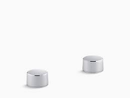 It takes some skill with a screwdriver and wrench, but as long as you have the right kohler replacement remove the cover on the handle of the faucet that is leaking by prying it off with a small knife. K 77974 8 Components Bathroom Sink Handles With Oyl Design Kohler