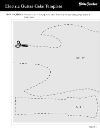 Number templates cake templates templates printable free printables bird cakes cupcake cakes alphabet monogram cake number stencils. Pdf About Electric Guitar Cake Template Lookpdfcom Guitar Cake Cake Templates Guitar Birthday Cakes