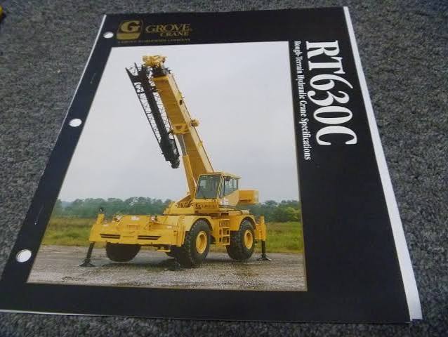 Grove RT630C Rough Terrain Crane