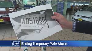 Although the first plates were made of iron, they are now made from aluminum, a highly recyclable material. What Should You Do With Your License Plates When Selling Your Car