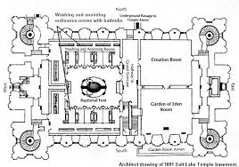 Basement Floor Plan Salt Lake Temple Salt Lake City Temple Temple