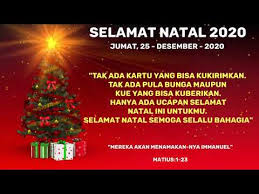Contoh kartu ucapan natal 2020 dan cara membuat kartu natal dengan canva. Selamat Natal 2020 Youtube