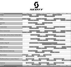 Scott Mountain Bike Size Chart Www Bedowntowndaytona Com