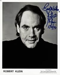 Comedian ROBERT KLEIN Signed Photo