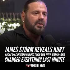 James Storm Reveals Kurt Angle Was Injured During Their TNA Title Match—And  Changed Everything Last Minute https://t.co/XvV0Ae6WKv