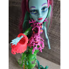 Mermaid Monster High Great Scarrier Reef Down Under Ghouls Posea Reef Doll 