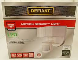 Defiant 180 Degree White Led Motion Outdoor Security Light Brand New Security Lights Outdoor Security Lighting Outdoor Security Lights