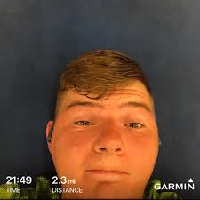 Getting the hair cut at #mycaligym, after an intense late night workout.  @calvinklein x @tidlsport