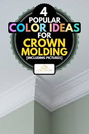White curtain is hanged to cover this window. 4 Popular Color Ideas For Crown Molding Inc Pictures Home Decor Bliss
