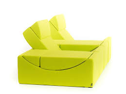Moon Chaise Lounge By Lina Can Be Used As Table Sofa Or Chair Fabric Lounge Chair Transforming Furniture Chaise