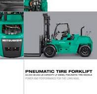 All Mitsubishi Forklift Trucks catalogs and technical brochures