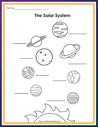 Free Solar System Worksheets For Kids Adanna Dill Solar System Worksheets Solar System For Kids Free Solar
