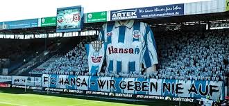 News, spielplan, ergebnisse und hintergründe zu hansa rostock. Hansa Rostock Vs Halle Choreo Abschied Und Ein Heimsieg Im Ostseestadion Turus Net Magazin