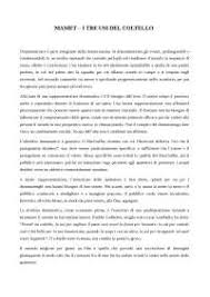 La prima, «i tre usi del coltello», si occupa della natura del lavoro dello. I Tre Usi Del Coltello David Mamet Docsity