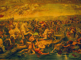 The battle of the milvian bridge took place between the roman emperors constantine i and maxentius on 28 october 312. The Battle Of Milvian The Battle Of Milvian Bridge Raphael Flickr