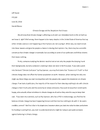 To see the essay's introduction, body paragraphs and conclusion, read on. Climate Change Research Paper