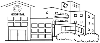 Coloring pages hospital invites little artists to visit the medical facility. Pin On School