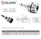 ISO25 ER20MS Collet Chuck Tool Holder G2.5 - 30,000rpm =5µm