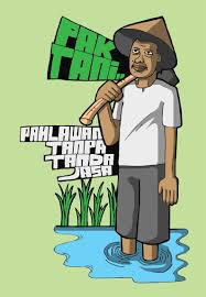 Gambar mewarnai petani sketsa via www.pinterest.com. Ide Terkini 33 Gambar Petani Mencangkul Kartun