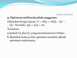 Check spelling or type a new query. Optimasi Multivariat Dengan Kendala Persamaan Oleh Hafidh Munawir Ppt Download