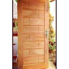 Pintu geser bisa dibuat dari satu hingga dua daun pintu. Kusen Berikut Daun Pintu Minimalis Kpj01 Shopee Indonesia