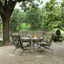 Jaclyn Smith Today Cora 4 Dining Chairs Green Outdoor Living Patio Furniture Chairs Recliners Patio Patio Set Outdoor Living Patio