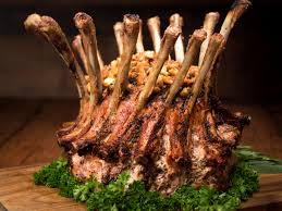 Crown Roast Of Pork Grilled
