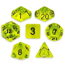 Transparent Polyhedral Dice Set In Velvet Pouch Boiled Bile Etsy The Wiz How To Introduce Yourself