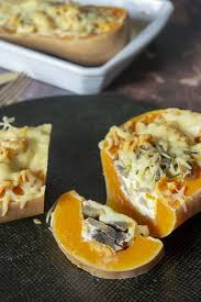 Vous avez testé cette recette ? Butternut Farcie Aux Champignons Recette Vegetarienne