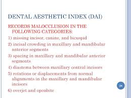 Several indexes are used for malocclusion registration to evaluate the severity levels and orthodontic treatment needs. Measuring Other Conditions In Oral Epidemiology Ppt Download