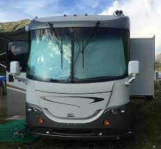 Class a motorhome windshield sun shades. Blondie S Pit Stop Rv Sun Shades 1pc Or 2pc