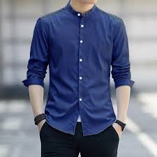 Jika biasanya kerah pada baju koko dibuat model melingkar penuh, maka terdapat potongan di bagian depan pada kerah pada kayser nabhan. Frozz Kemeja Koko Khabib Kerah Shanghai Lengan Panjang Casual Pria Lazada Indonesia