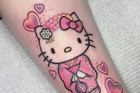 The cutest, most creative hello kitty tattoos. Hello Kitty Tattoos Our Favorite Temporary Hello Kitty Tattoos Hk Heaven