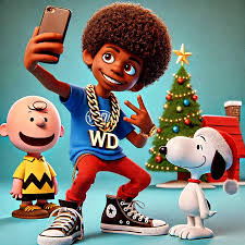 Willie D hanging out with the Christmas legends Charlie Brown and Snoopy!  🎄✨ Sharing laughs, life lessons, and holiday cheer with these timeless  cartoon heroes. 🐾❄️ #WillieDAdventures #ChristmasLegends #CharlieBrown  #SnoopyLove #HolidayVibes ...