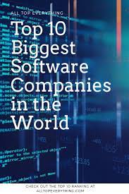 Top 10 Biggest Software Companies In The World 2020 Software Sales Relationship Management Oracle Software