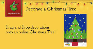 Decorate An Online Christmas Tree Any Time You Like Christmas Tree Christmas Tree Game Christmas Fun