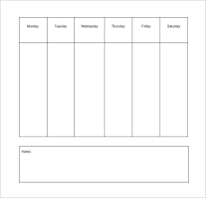 13 sample weekly chore chart templates free sample