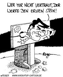 Fällt die auf die ausgesprochene vertrauensfrage folgende abstimmung nicht positiv aus. Vertrauensfrage Karikaturen Und Cartoons