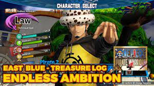 Law Treasure Log East Blue One Piece Pirate Warrior 4 Full Hd In 2021 Warrior Pirates Blue One Piece