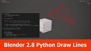 Blender 2 8 Python Gpu Draw Lines Blender Tutorial Blender Animation Tutorial